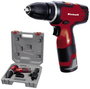Einhell TH-CD 12-2 Li 4513660 Akkus fúrócsavarozó 12 V 1.3 Ah Lítiumion akkuval, Hordtáskával bélyegkép