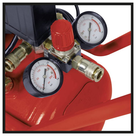 Einhell TE-AC 270/24/10 Sűrített levegős kompresszor 24 l 10 bar 6. kép