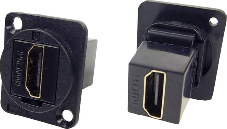 XLR adapter HDMI A aljzat a HDMI A aljzathoz Adapter, beépíthető CP30200G CP30200G Cliff Tartalom: 1