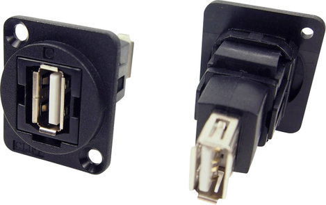 XLR adapter USB 2.0 A aljzat az USB 2.0 A-hoz Adapter, beépíthető CP30208N CP30208N Cliff Tartalom: