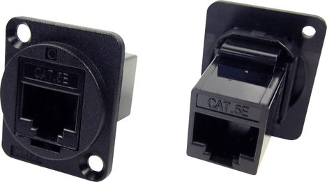 XLR adapter UTP RJ45 Cat5e - RJ45 Cat5e Adapter, beépíthető CP30220 CP30220 Cliff Tartalom: 1 db