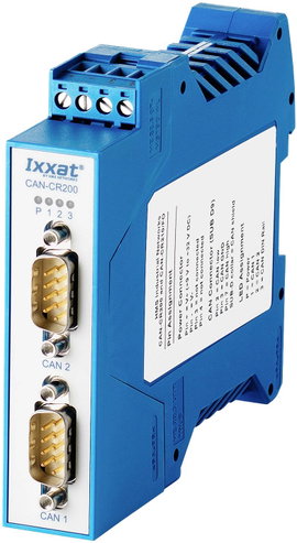 Ixxat 1.01.0067.44010 CAN-CR200 Can repeater CAN Bus 24 V/DC 1 db