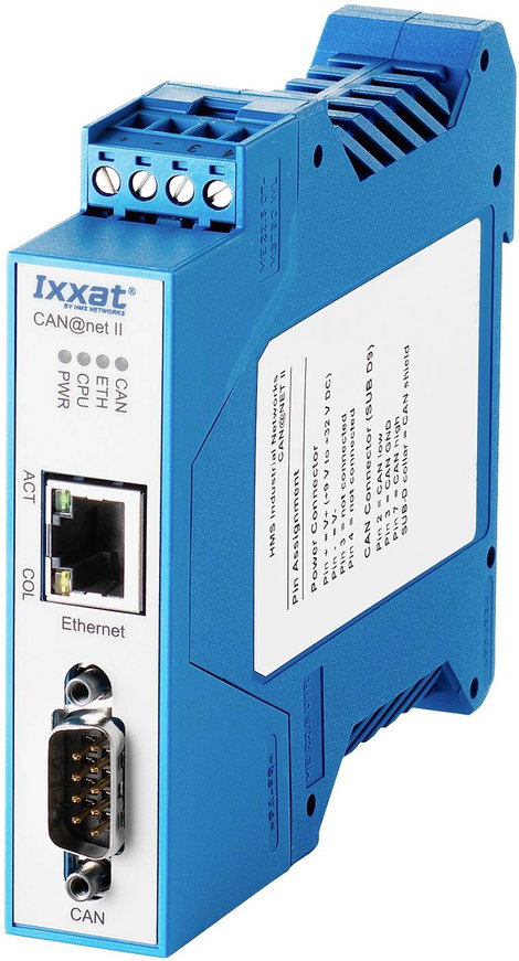 Ixxat 1.01.0086.10200 CAN@net II/VCI Can átalakító CAN Bus, Ethernet 24 V/DC 1 db