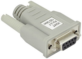 Ixxat 1.04.0075.01000 Buchse Záróellenállás CAN-Bus, D-SUB9 1 db