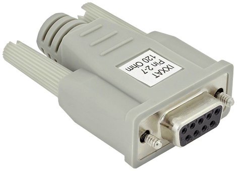 Ixxat 1.04.0075.01000 Buchse Záróellenállás CAN-Bus, D-SUB9 1 db