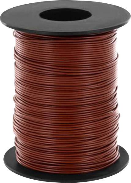 119-18 Huzal 1 x 0.14 mm² Barna 100 m