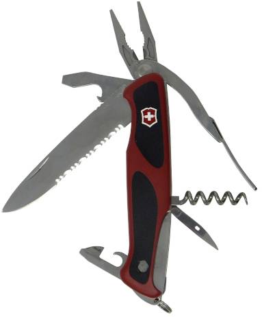 Victorinox RangerGrip 174 0.9728.WC Többfunkciós kés Funkciószám 17 Piros, Fekete 2. kép