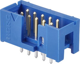 FCI 75869-104LF Csatlakozó Raszterméret: 2.54 mm Pólusok száma: 20 Sorok száma: 2 1 db