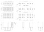 W & P Products Hüvelysor (standard) Sorok száma: 1 Pólusok száma sorozatonként: 4 157-04-1-00 1 db 2. bélyegkép