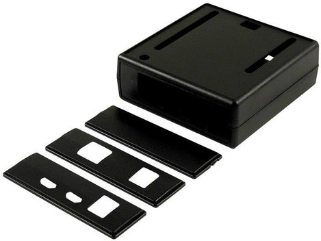 Hammond Electronics 1593HAMARBK MC ház Alkalmas: Arduino Fekete