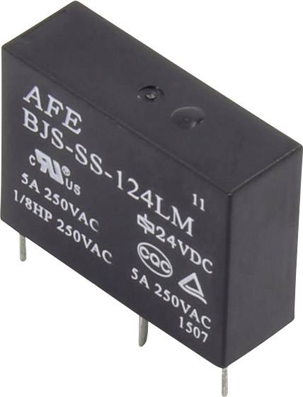 AFE BJS-SS-124LM Nyák relé 24 V/DC 5 A 1 záró 1 db