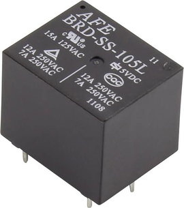 AFE BRD-SS-112L Nyák relé 12 V/DC 15 A 1 váltó 1 db