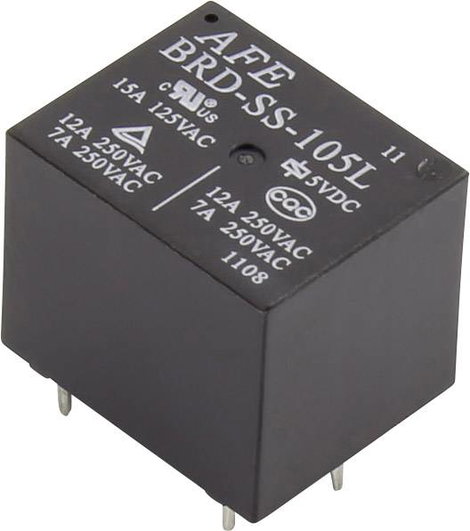 AFE BRD-SS-112L Nyák relé 12 V/DC 15 A 1 váltó 1 db