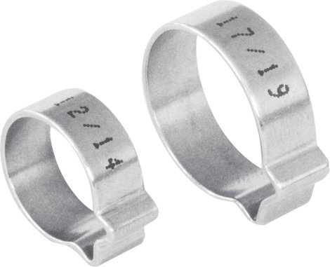 Norma NORMA 1 füles kapocs 1107010016 Köteg átmérő tartomány 14 - 16 mm Ezüst 1 db