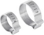 Norma NORMA 1 füles kapocs 1107010016 Köteg átmérő tartomány 14 - 16 mm Ezüst 1 db bélyegkép
