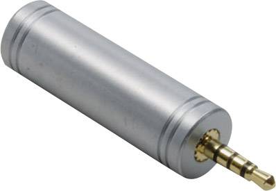 BKL Electronic 1103096 1103096 Jack Audio Átalakító [1x Jack dugó, 2,5 mm-es - 1x Jack alj, 3,5 mm-e