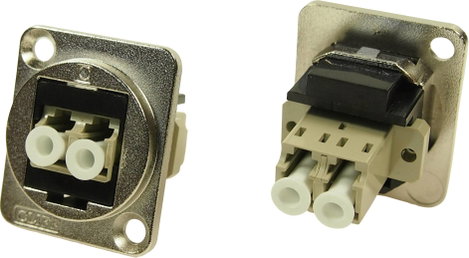 XLR adapter LC Duplex MM Adapter, beépíthető CP30214M CP30214M Cliff Tartalom: 1 db