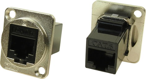 XLR adapter UTP RJ45 Cat6 Adapter, beépíthető CP30222M CP30222M Cliff Tartalom: 1 db