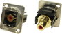 XLR adapter RCA aljzat RCA csatlakozóhoz piros Adapter, beépíthető CP30230M CP30230M Cliff Tartalom: bélyegkép