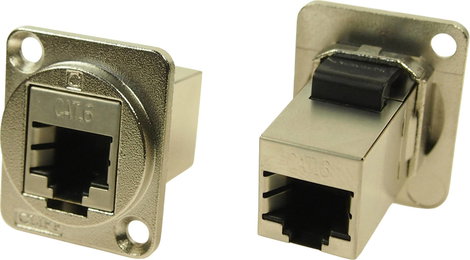 XLR adapter UTP RJ45 Cat6 Adapter, beépíthető CP30222SM CP30222SM Cliff Tartalom: 1 db
