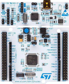 STMicroelectronics NUCLEO-F401RE Fejlesztői panel NUCLEO-F401RE STM32 F4 Series