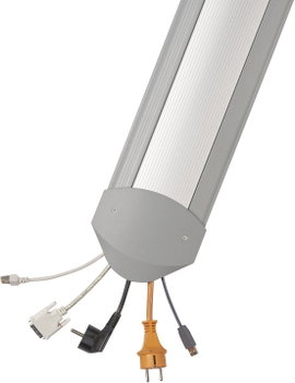 Serpa Végdarab 5.02086.7042 Világosszürke 130 mm Tartalom: 2 db