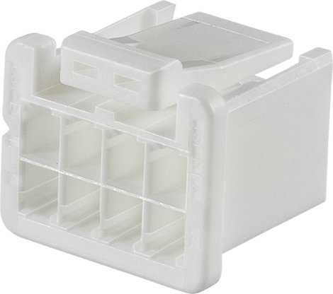 JST Hüvelyház kábel PUD Pólusok száma 8 Raszterméret: 2 mm PUDP-08V-S 1 db