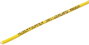 Huber+Suhner 12420055 Huzal Radox® 155 1 x 2.50 mm² Sárga méteráru bélyegkép