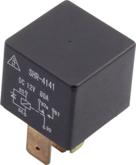 SHR-4141B SHR-24VDC-F-C 5pin Autós relé 24 V/DC 80 A 1 váltó