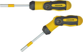 Proxxon Industrial Proxxon Cacciaviti a cricco orientabile 1/4 Műhely Racsnis csavarhúzó 1/4 (6,3 mm
