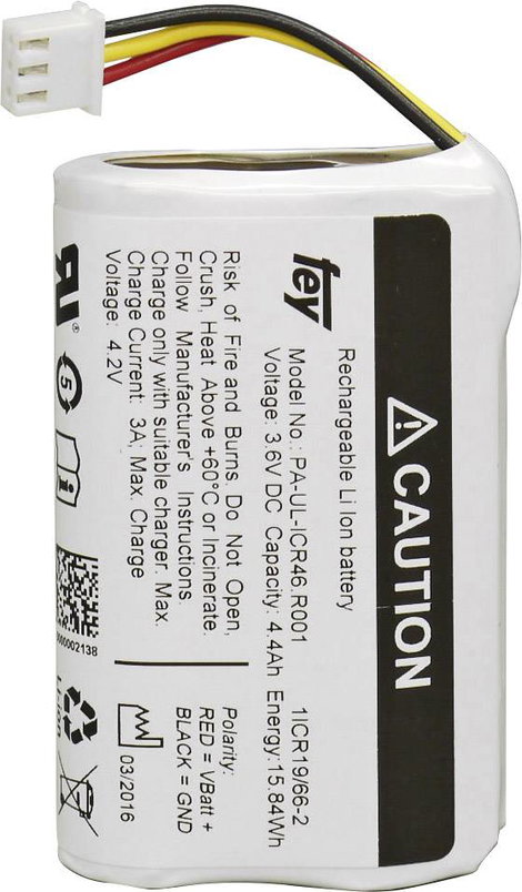 Fey Elektronik NCR-18650BF Akkucsomag Elem- és akkuméret: 18650 Dugó Lítiumion 3.6 V 6700 mAh