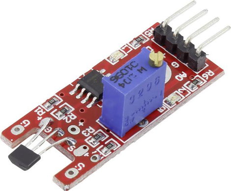 Iduino 1485303 Hall érzékelő Alkalmas (egykártyás számítógép) Arduino 1 db
