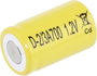 Mexcel D-2/3A700 Speciális akku 2/3 A Flat-top NiCd 1.2 V 700 mAh bélyegkép