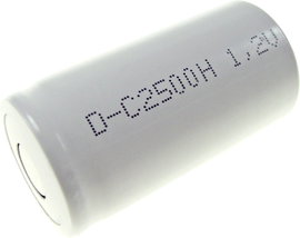 Mexcel -SC2500H Speciális akku baby (C típus) Magas hőmérséklet álló, Flat-top NiCd 1.2 V 2500 mAh