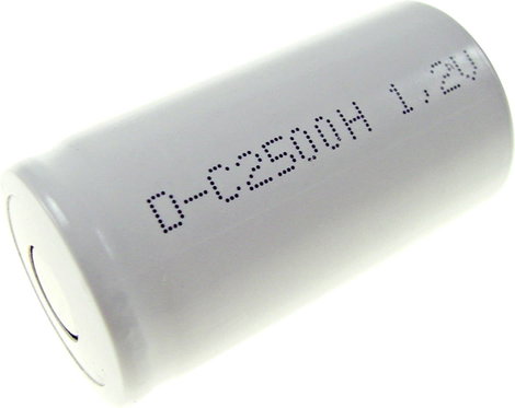Mexcel -SC2500H Speciális akku baby (C típus) Magas hőmérséklet álló, Flat-top NiCd 1.2 V 2500 mAh