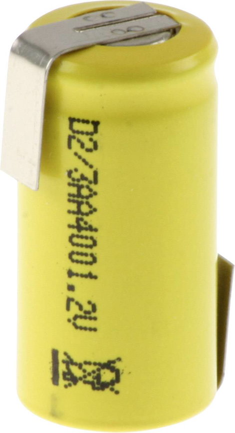 Mexcel D-2/3AA400 Speciális akku 2/3 AA Z forrfül, Flat-top NiCd 1.2 V 400 mAh