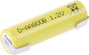 Mexcel -AA800B Speciális akku Ceruza (AA) U forrfül, Flat-top NiCd 1.2 V 800 mAh bélyegkép