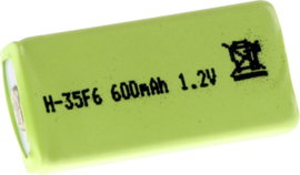 Mexcel HF600-3/5F Speciális akku Prizmatikus NiMH 1.2 V 550 mAh
