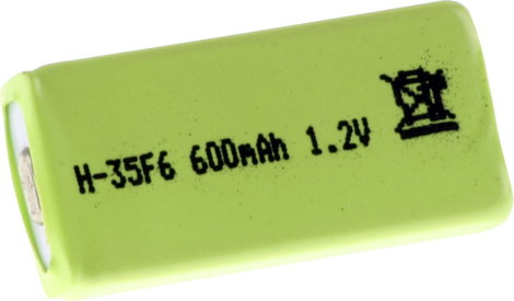 Mexcel HF600-3/5F Speciális akku Prizmatikus NiMH 1.2 V 550 mAh