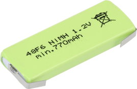 Mexcel HPE-F6-800 Speciális akku Prizmatikus U forrfül NiMH 1.2 V 770 mAh