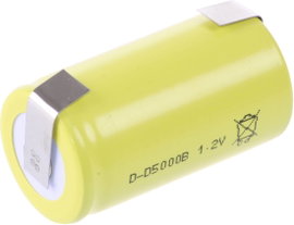 Mexcel D5000B Speciális akku Góliát (D) U forrfül, Flat-top NiCd 1.2 V 5000 mAh