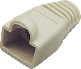 Törésgátló RJ45 csatlakozó dugóhoz, szürke, BKL Electronic 143057