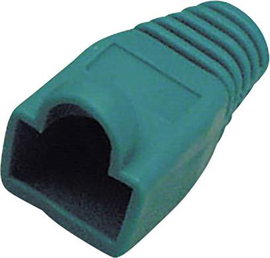 Törésgátló RJ45 csatlakozó dugóhoz, zöld, BKL Electronic 143061