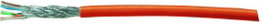 Kash 70M096 Hálózati kábel CAT 7 S/FTP 4 x 2 x 0.25 mm² Narancs 50 m