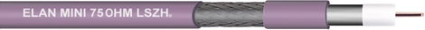 ELAN 81591 Koaxiális vezeték Külső átmérő: 2.80 mm 75 Ω Fehér méteráru