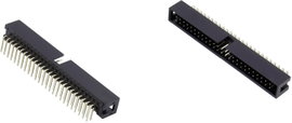 Connfly DS1013-34RSIB-B-0 Csatlakozó Raszterméret: 2.54 mm Pólusok száma: 34 Sorok száma: 2 1 db
