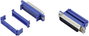 Connfly DS1036-25MPU2PX-YT D-SUB dugó 180 ° Pólusszám: 25 Késes kapocs 1 db bélyegkép