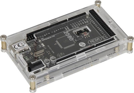 Joy-it ARD_Mega-Case1 MC ház Alkalmas: Arduino Átlátszó