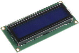 Joy-it SBC-LCD16x2 Kijelzőmodul 6.6 cm (2.6 coll) 16 x 2 Pixel Alkalmas: Raspberry Pi, Arduino, Bana