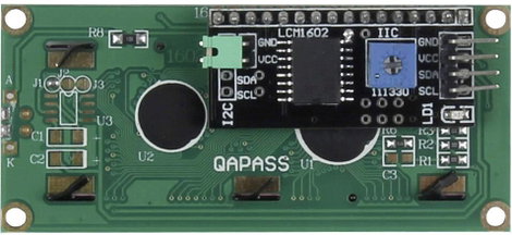 Joy-it SBC-LCD16x2 Kijelzőmodul 6.6 cm (2.6 coll) 16 x 2 Pixel Alkalmas: Raspberry Pi, Arduino, Bana 3. kép